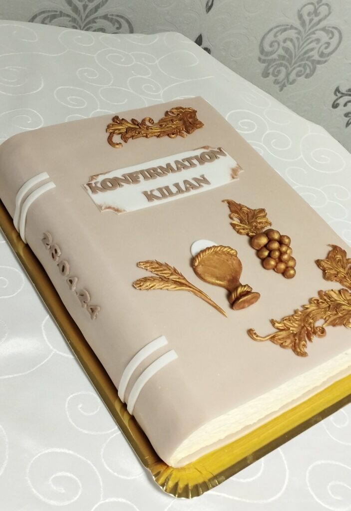 Torte zur Konfirmation Buch